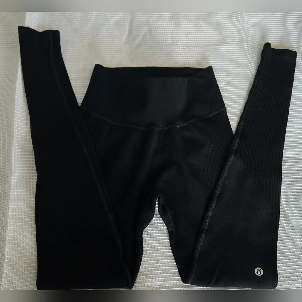 lululemon athletica Jet Black Sculpting Leggings